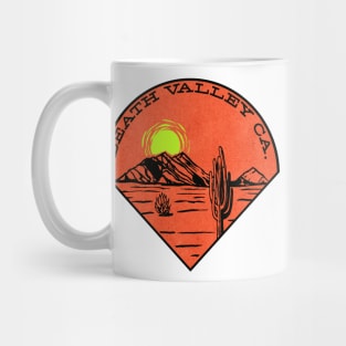 Death Valley California Mountains Cactus National Park Mug